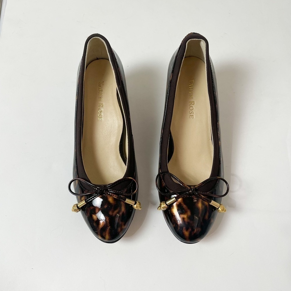 TARYN ROSE Fairlawn Tortoise Pump Heel size 5 - Picture 2 of 10